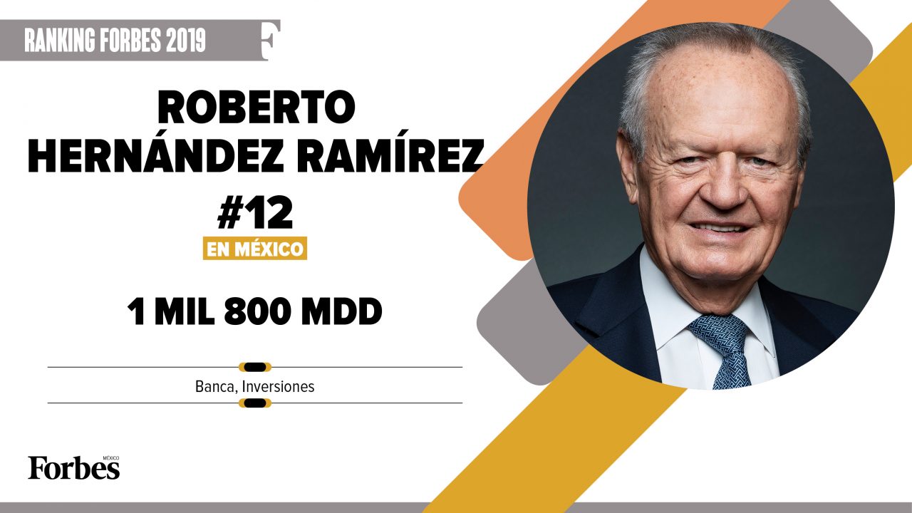 Billionaires 2019 | Roberto Hernández Ramírez, al bat