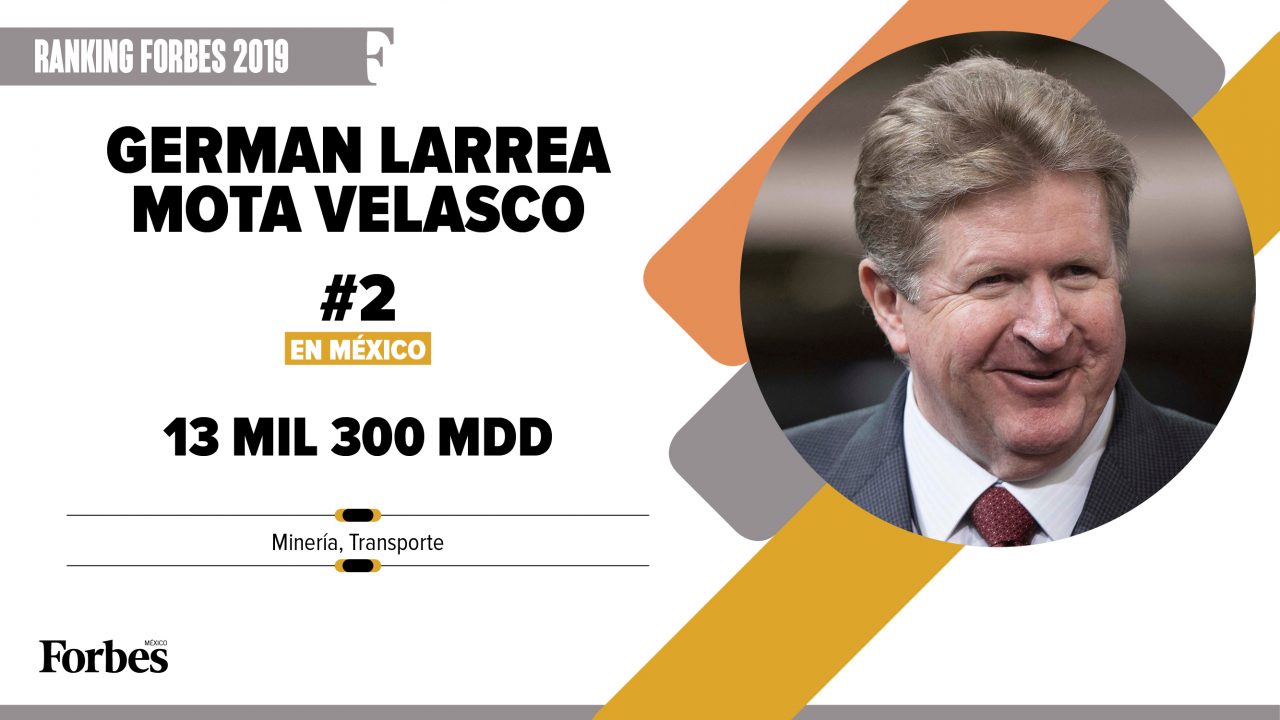 Billionaires 2019 | Germán Larrea, se mantiene a pesar de pérdidas