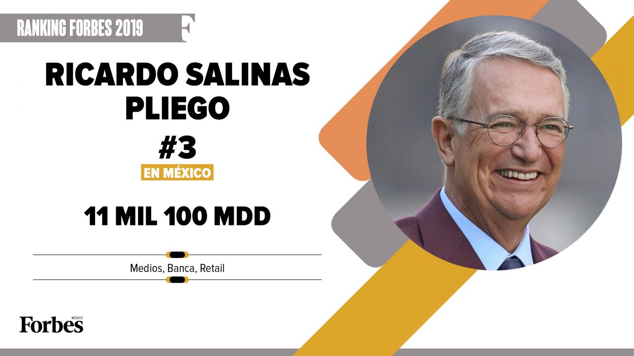 Billionaires 2019 | Ricardo Salinas, de nuevo el gran ganador