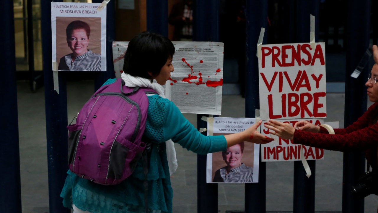 Faltan más arrestos en caso Miroslava Breach: RSF