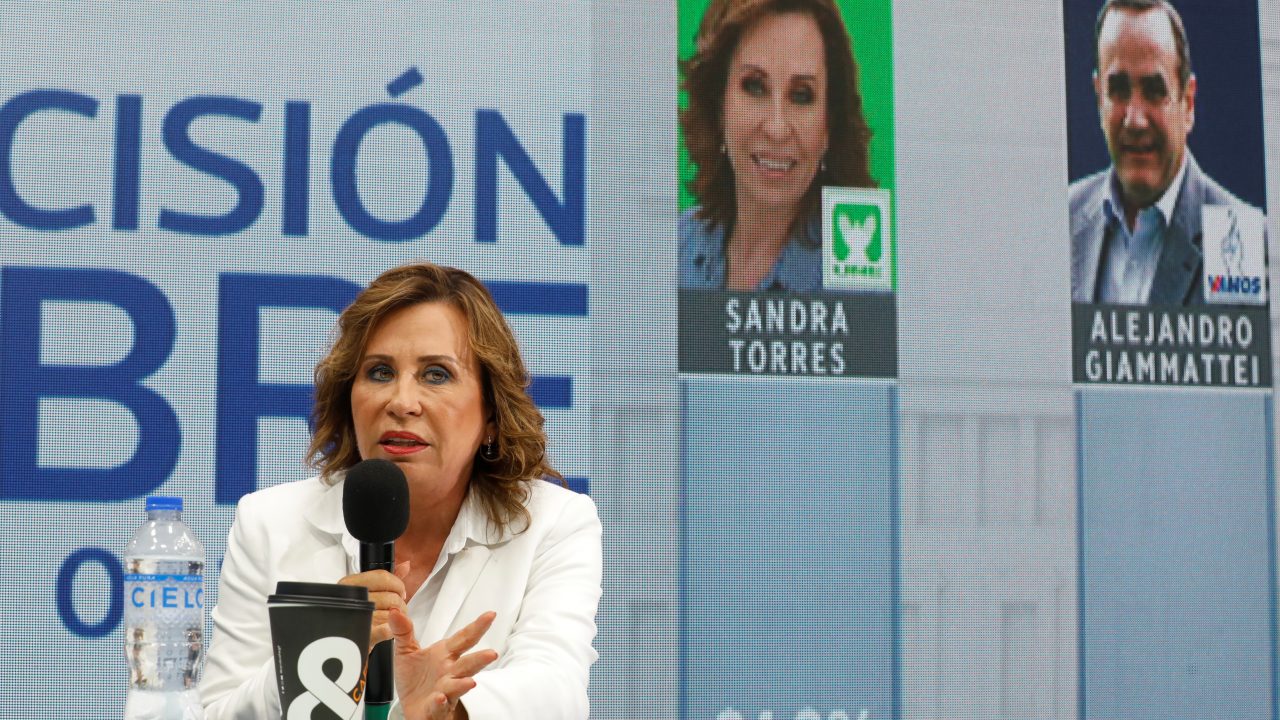Torres y Giammattei lideran elecciones en Guatemala