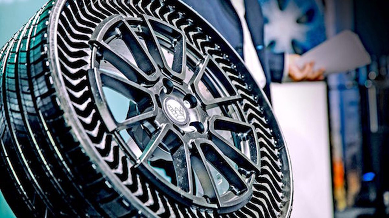 Michelin y GM se asocian para lanzar revolucionarios neumáticos sin aire