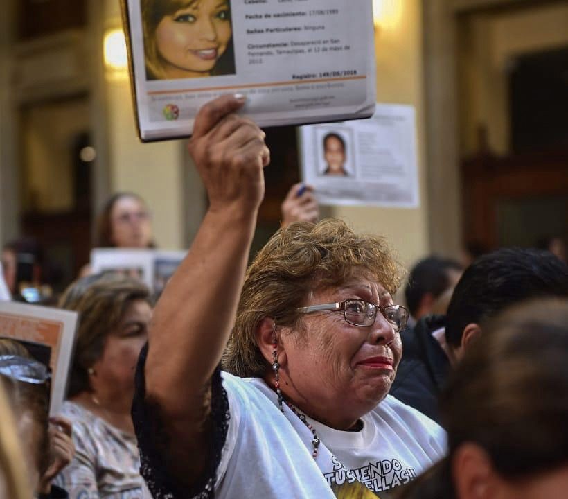 Gobierno asegura que colectivos de búsqueda podrán protestar en el Mundial