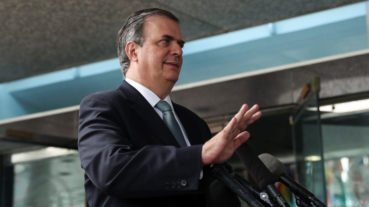 Narcotráfico: Marcelo Ebrard viaja a Washington para rebatir a senadores republicanos