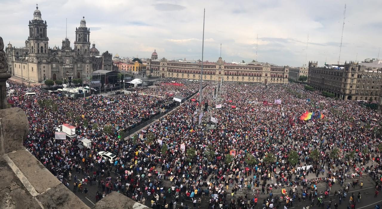 Esto costó la celebración de AMLO a un año de su triunfo electoral