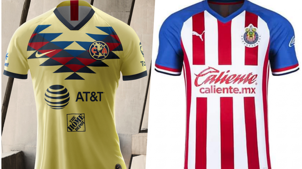 América y Chivas presentan uniforme para próximo torneo