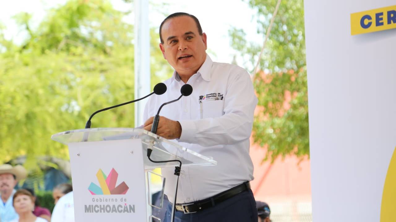 Fallece secretario de Seguridad Pública de Michoacán en caída de helicóptero