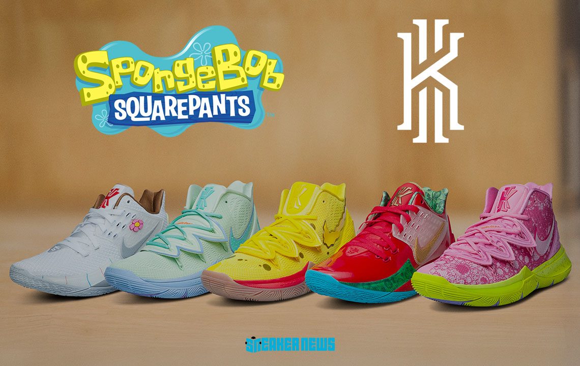 Kyrie Irving y Nike lanzan nueva colección cápsula de tenis de Bob Esponja