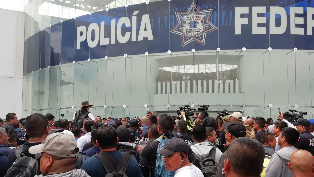 Coordinadora de Guardia Nacional promete atender pliego de policías federales