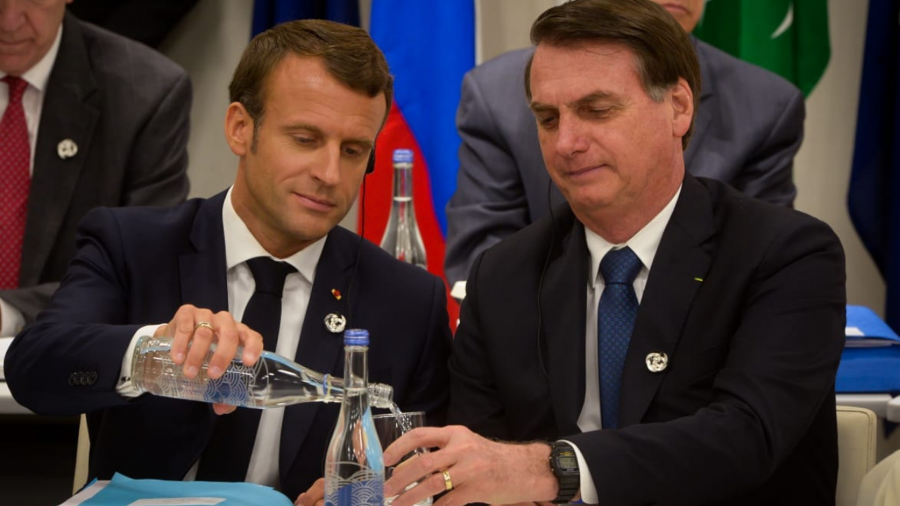 Macron y Bolsonaro se enfrentan por incendios en el Amazonas