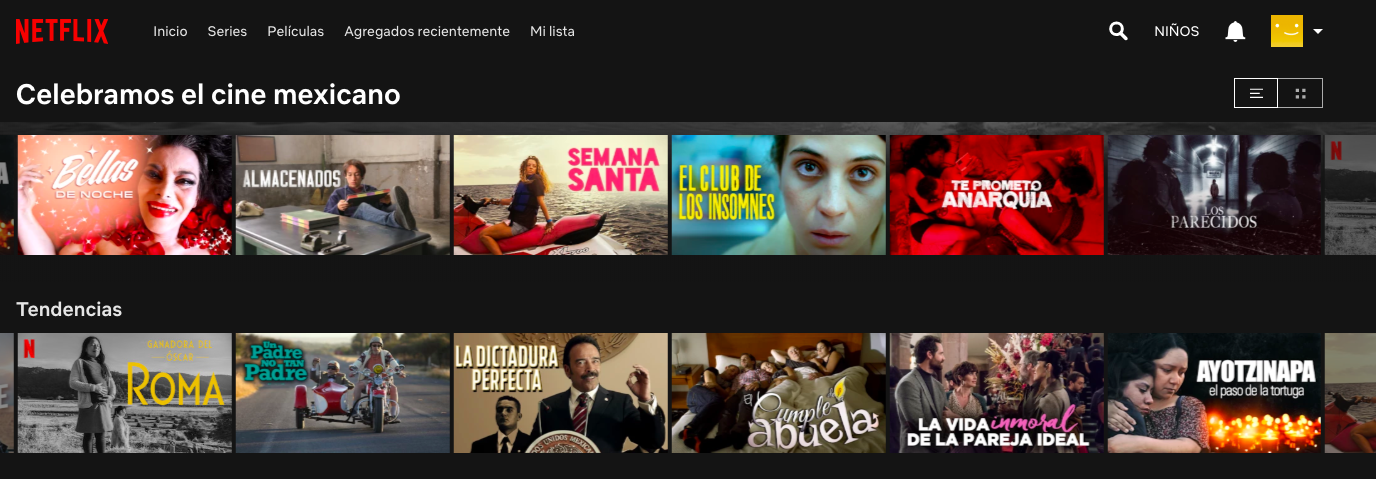 Netflix Día del Cine Mexicano