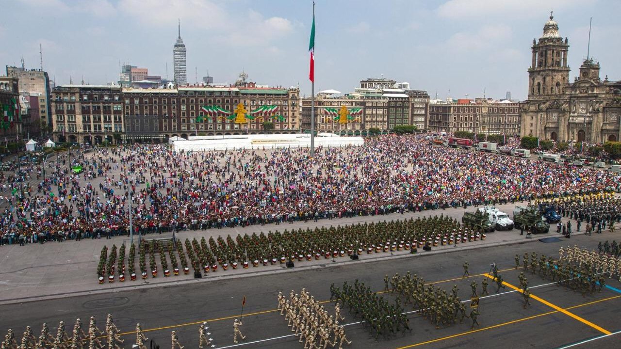 Desfile militar 2019, participa Guardia Nacional
