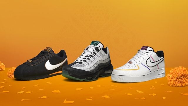 Nike lanza una colección de tenis inspirados en el Día de Muertos