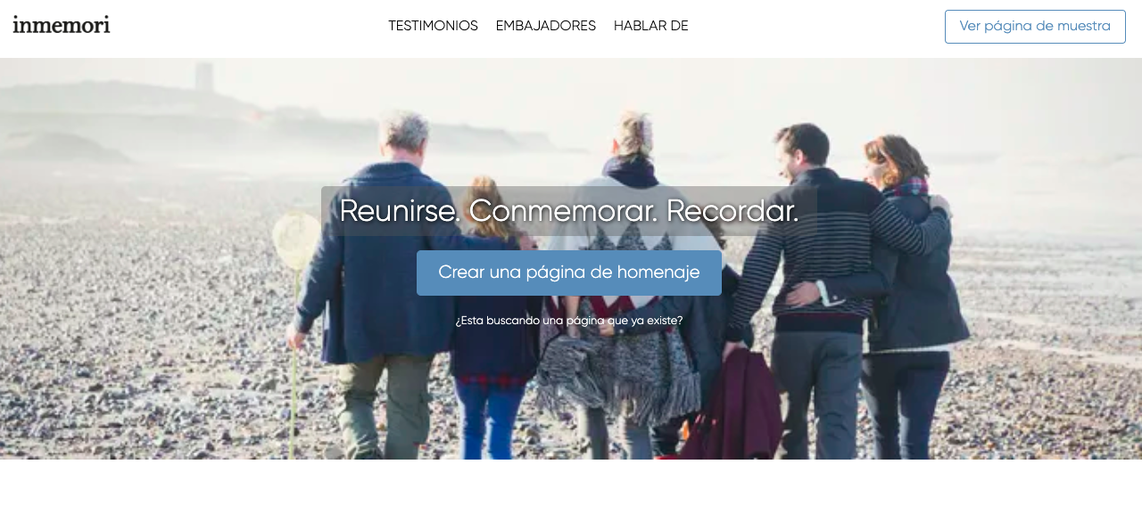InMemori: la red social que te mantiene al tanto de la muerte