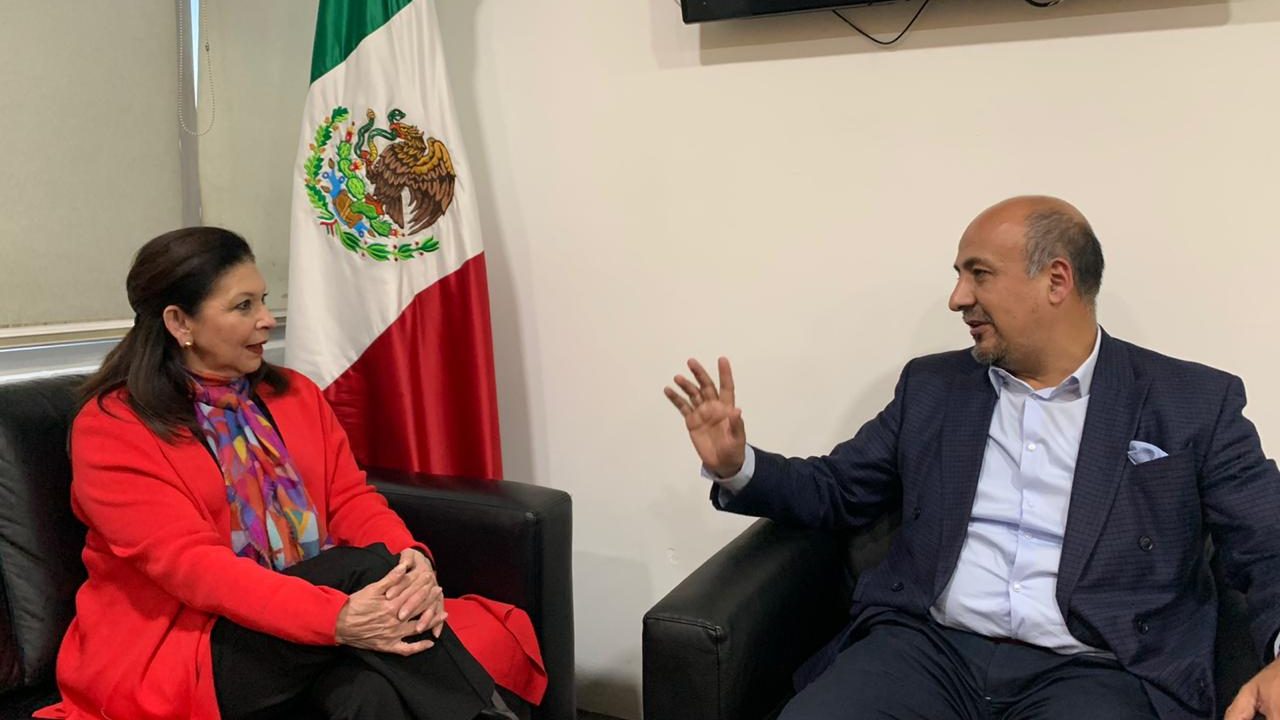 Embajadora expulsada de Bolivia ya se encuentra en México