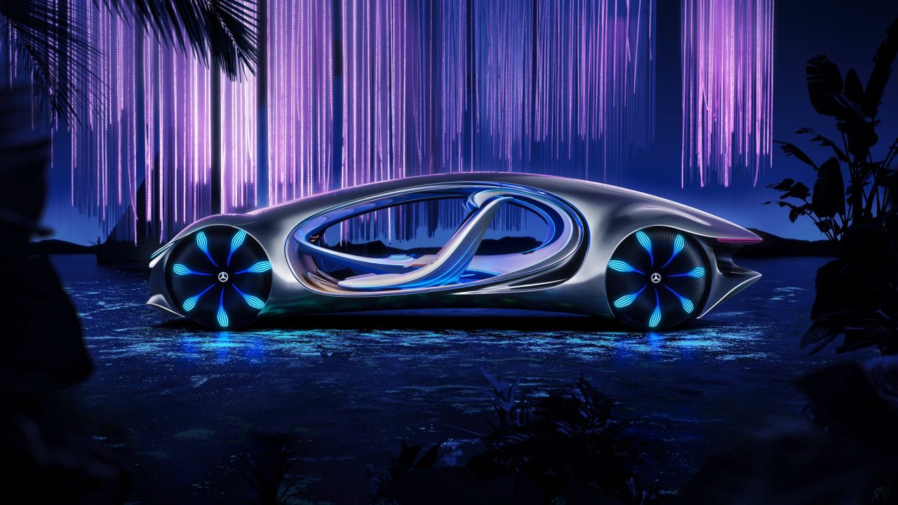 Mercedes Benz se inspira en Avatar y presenta el VISION AVTR
