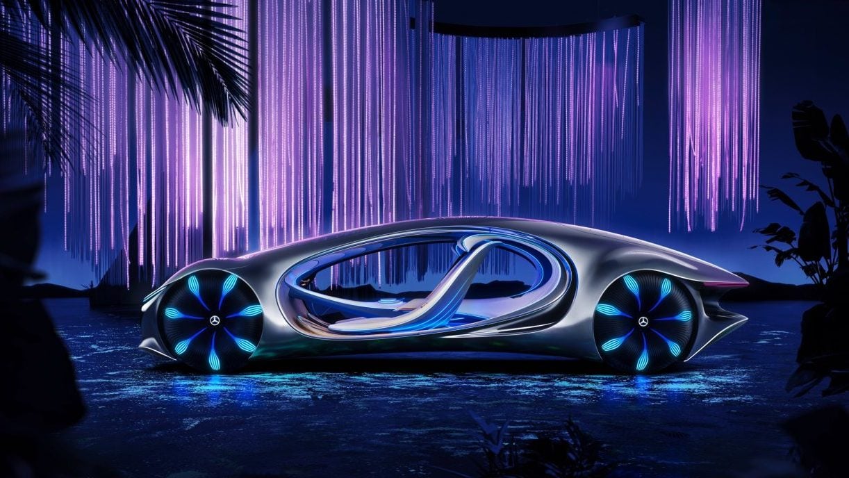Mercedes Benz se inspira en Avatar y presenta el VISION AVTR
