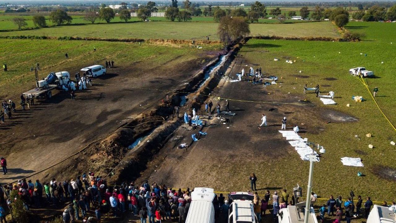 Reportan fuga de combustible en Tlahuelilpan, lugar de explosión del 2019