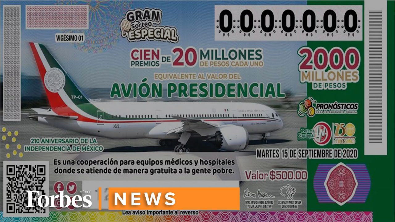 Rifa del avión presidencial: gánate 20 millones de pesos, gracias a AMLO