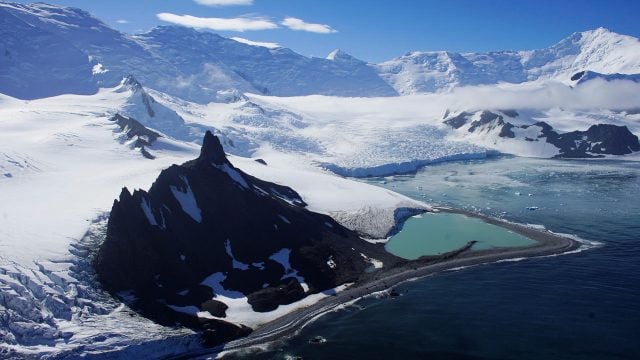 Polo Sur-aumento-temperatura
