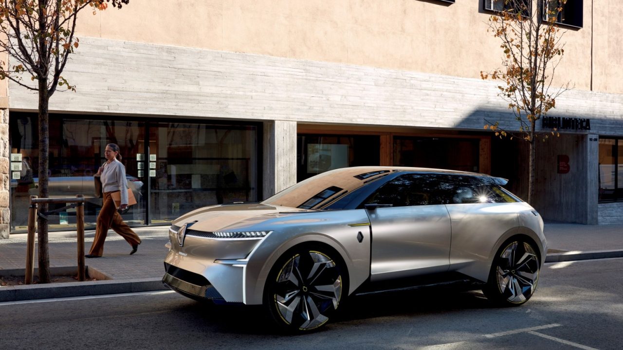 Morphoz, el auto eléctrico de Renault que se estira y transforma