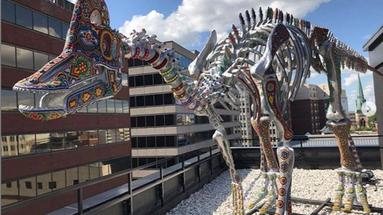 El dinosaurio huichol se quedará en California hasta noviembre
