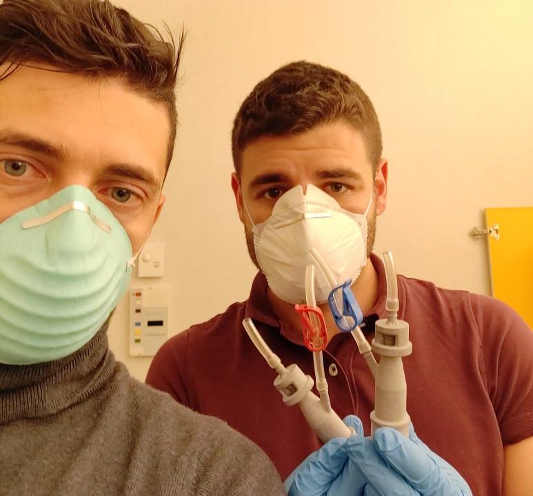 Ingenieros italianos crean válvulas respiratorias con impresión 3D ante escasez por coronavirus