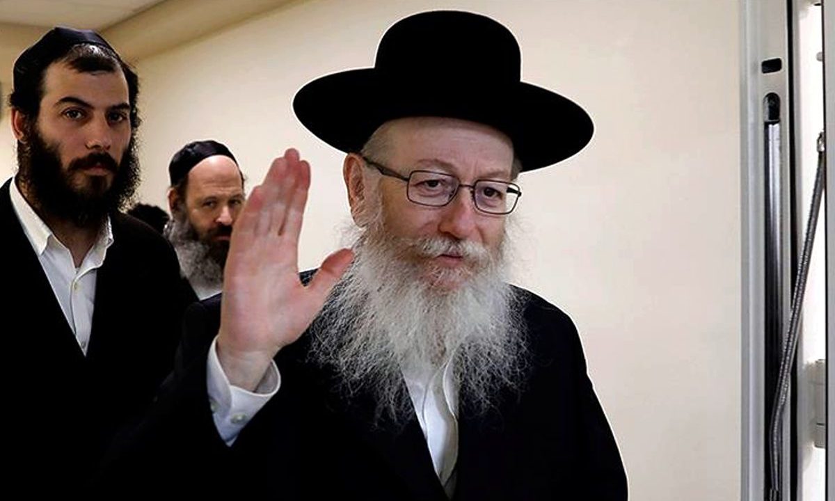 Ministro de Salud de Israel acusa que Covid-19 es por ‘castigo divino’; ahora padece la enfermedad