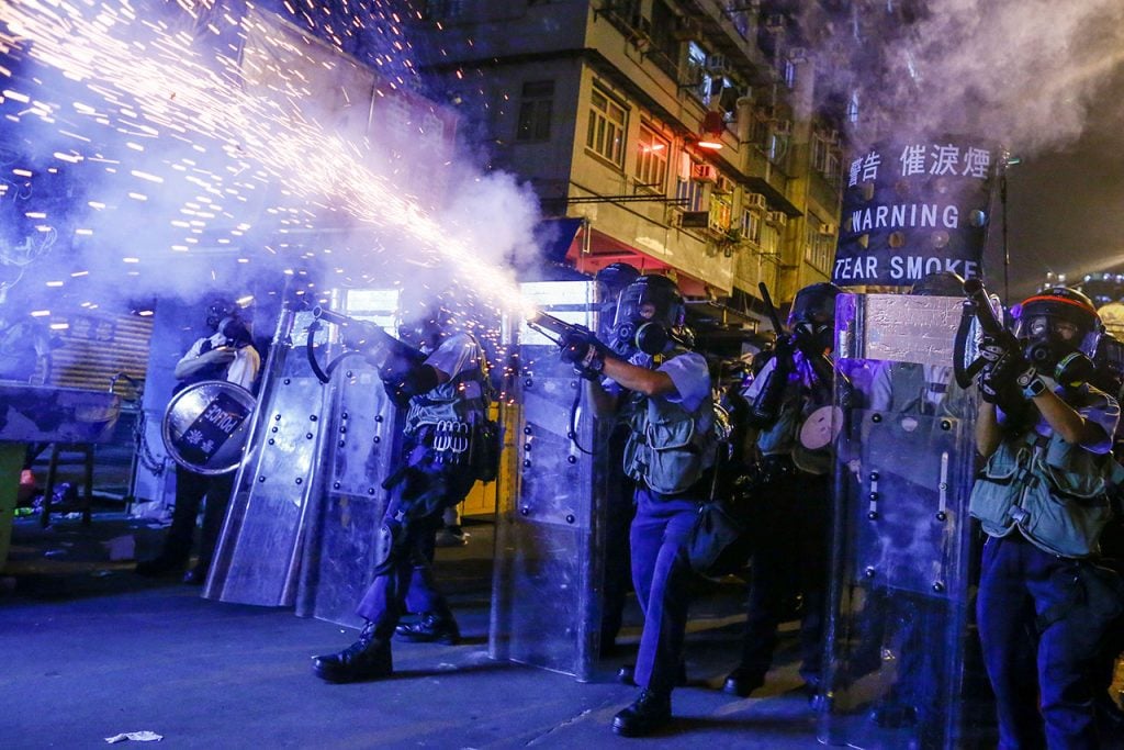 Hong Kong Reuters Pulitzer Prize for Breaking News Photography