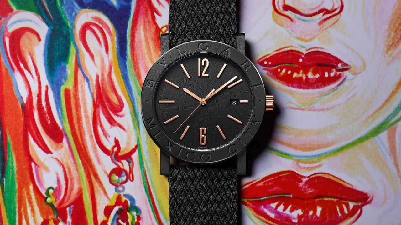 Bvlgari presenta reloj que hace homenaje a la Ciudad de México