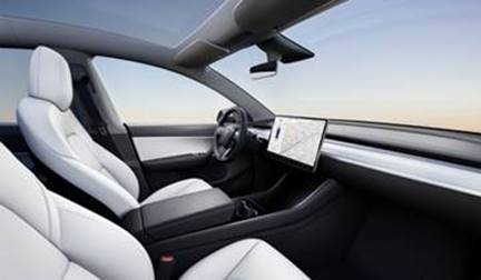 Tesla model Y vehículos autónomos