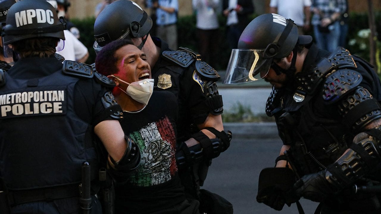 Fotogalería: 8 días de protestas en Estados Unidos contra el racismo
