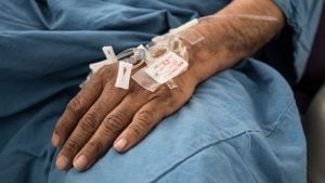 Coronavirus Área de recuperación de pacientes COVID-19 del Hospital