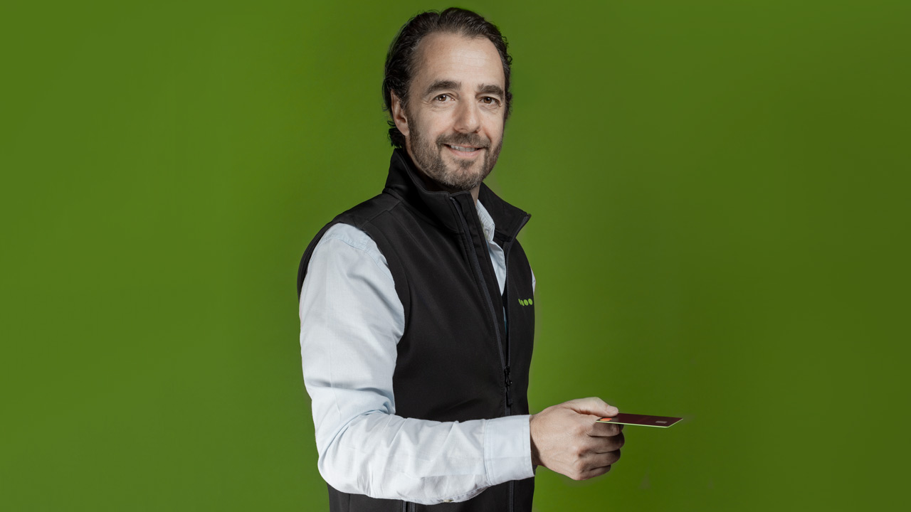Gerardo Bonilla, cacao paycard