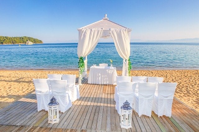 bodas en la playa