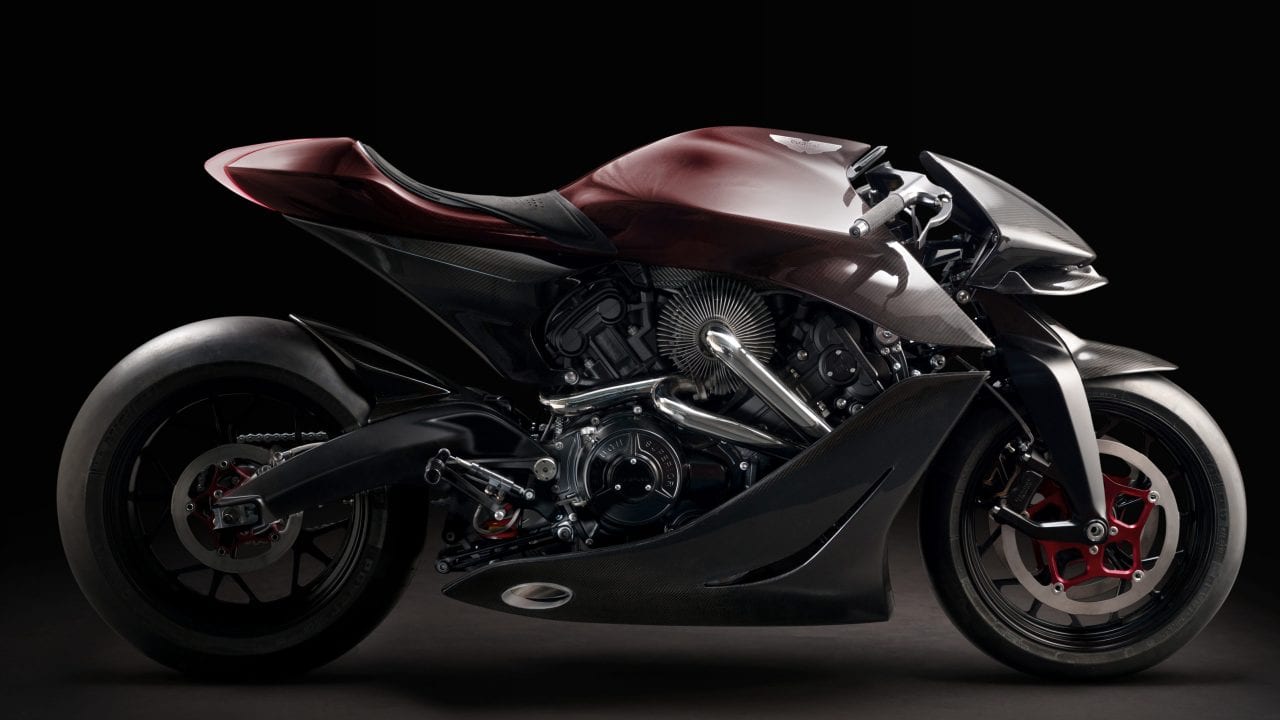 Aston Martin sorprende con propuesta de motocicleta de pista