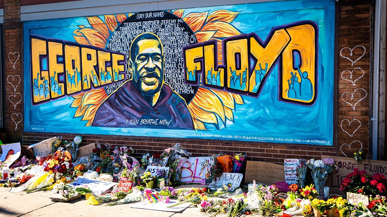 Ceremonia en Minneapolis por la memoria de George Floyd