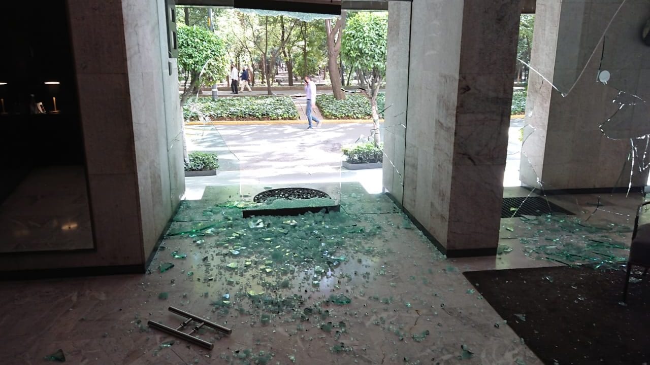 La desestabilización que buscan los grupos que vandalizaron Polanco
