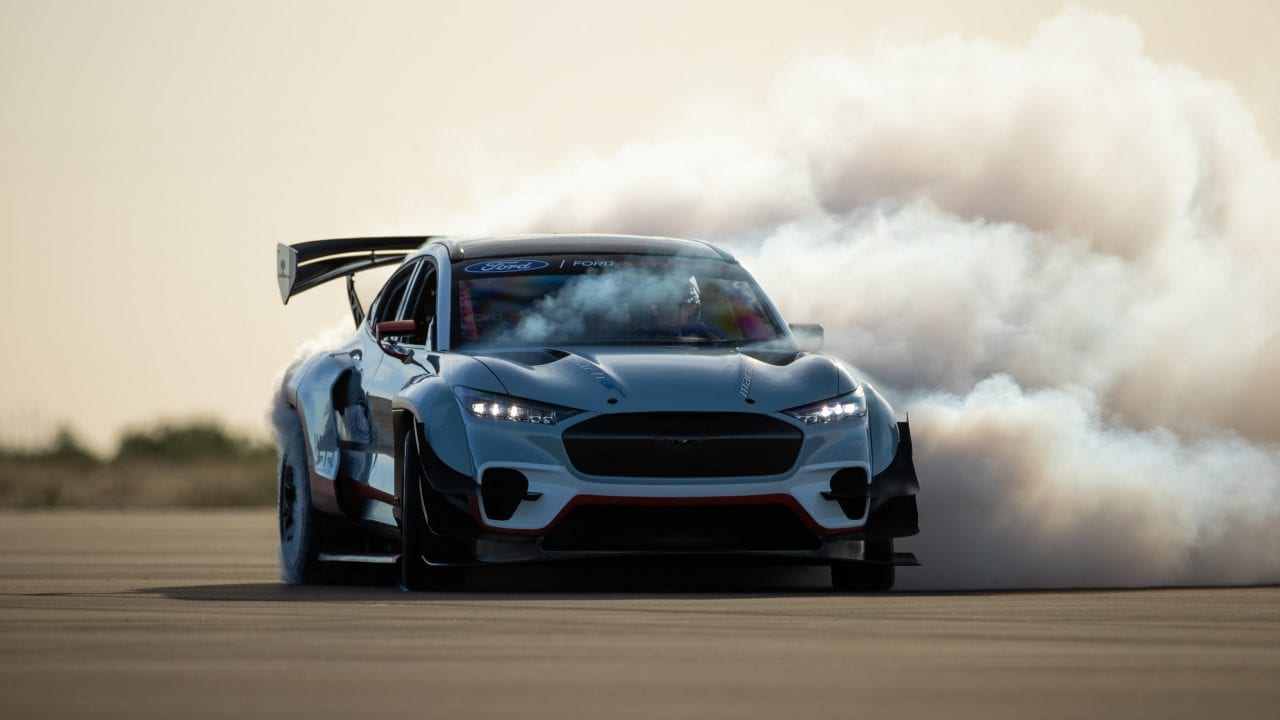 Ford Mustang Mach-E 1400, el eléctrico que lleva el drift a un nuevo nivel