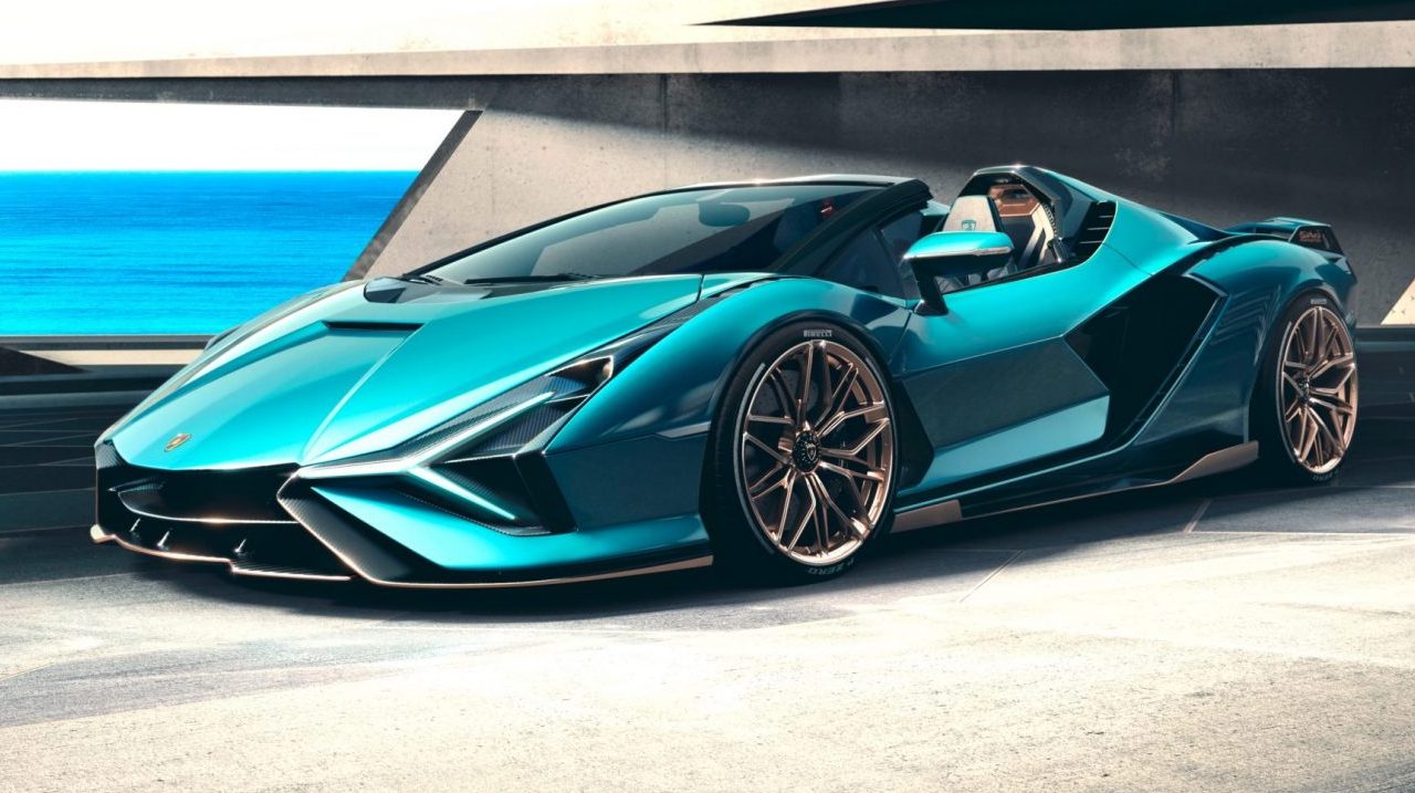 Lamborghini Sián Roadster, el superdeportivo que redefine el auto del futuro
