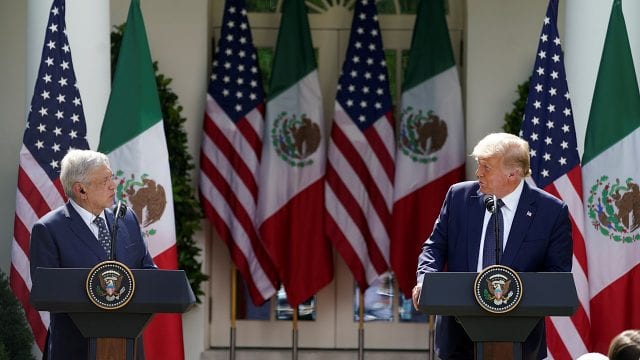 AMLO dio el 'Viva México' en la Casa Blanca ante Donald Trump ...