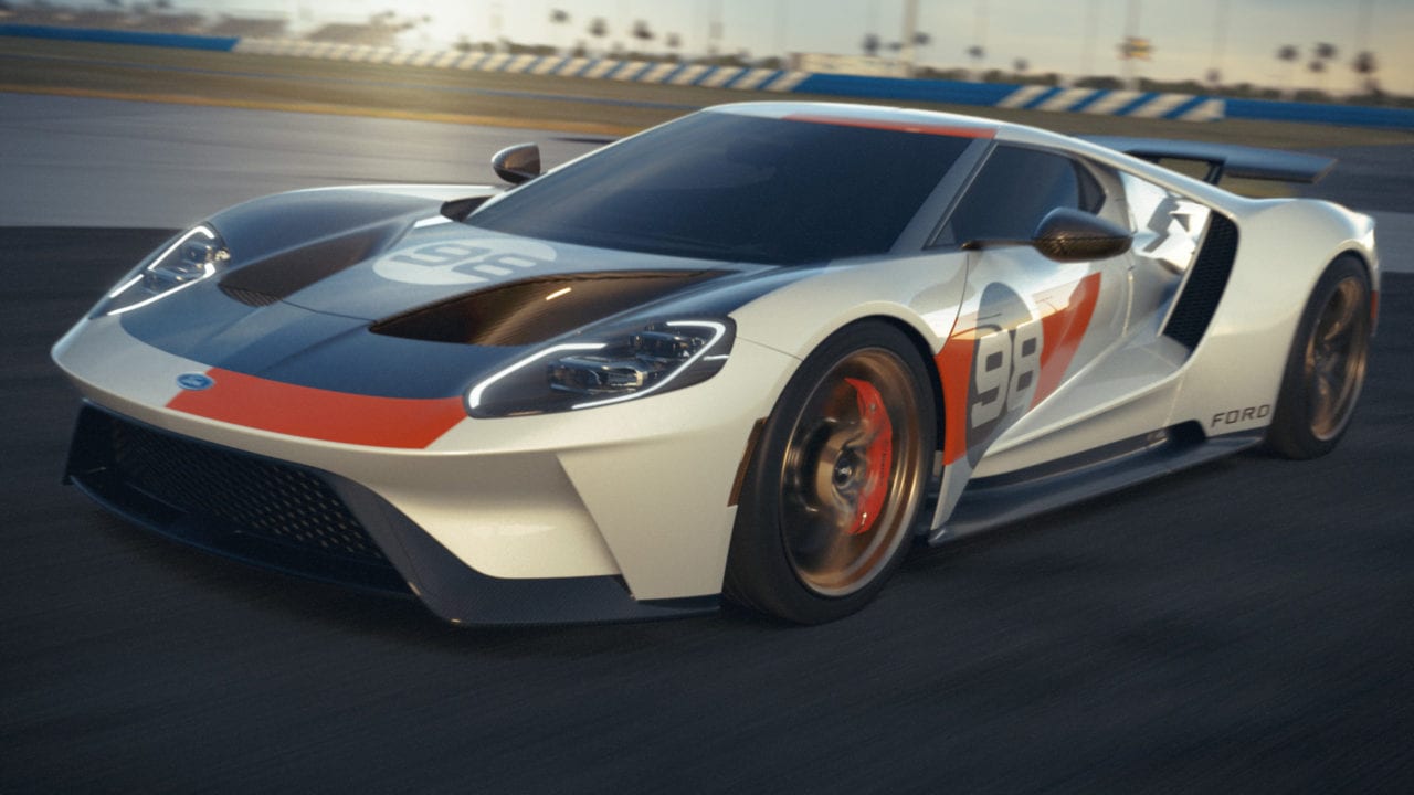 Presentan el sorprendente Ford GT que celebra el triunfo de Daytona en 1966