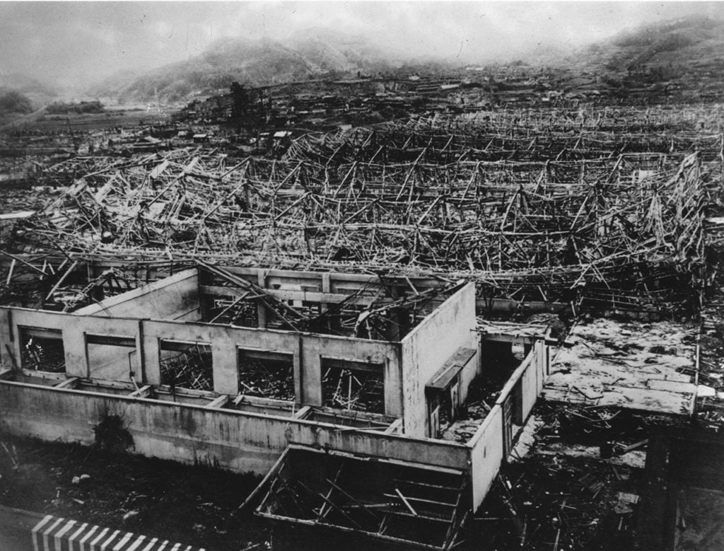 Hiroshima Atomic Bomb Damage