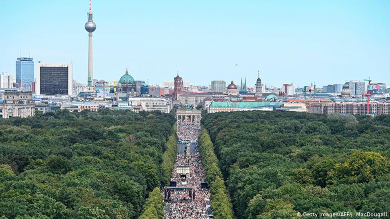 Protestas en Berlín: libertad de reunión vs salud pública