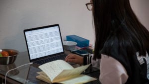 Educación en linea, educación a distancia regreso a clases, clases en linea clases virtuales, educación, estudiante, escuela privada, secundaria, pandemia coronavirus