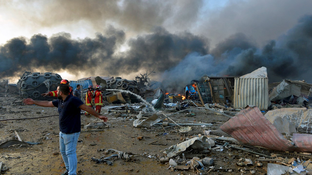 ‘Sin señales de vida’ en escombros en Beirut tras 3 días de búsqueda