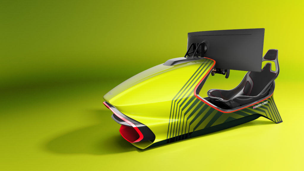 Aston Martin simulador de carreras