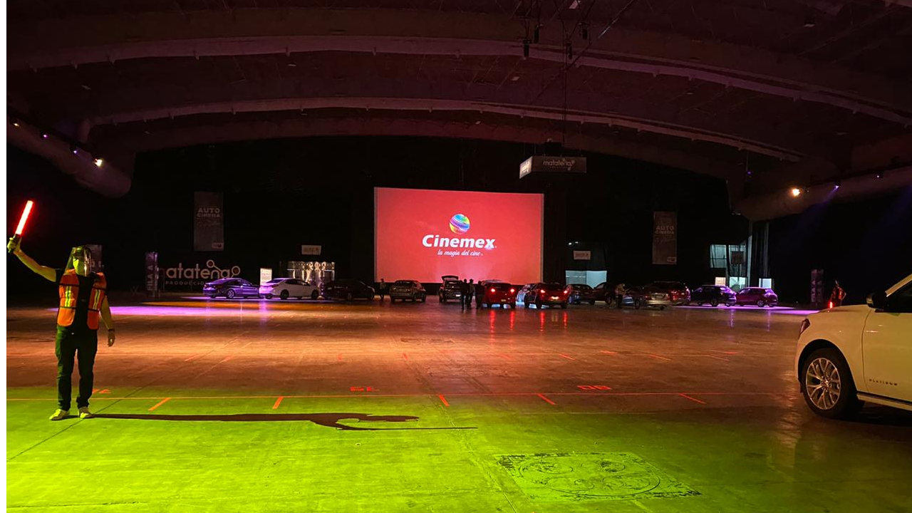 Cinemex abre primer autocinema Platino en la CDMX