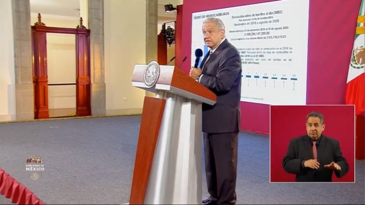 El ‘huachicoleo’ ha disminuido 95%: AMLO