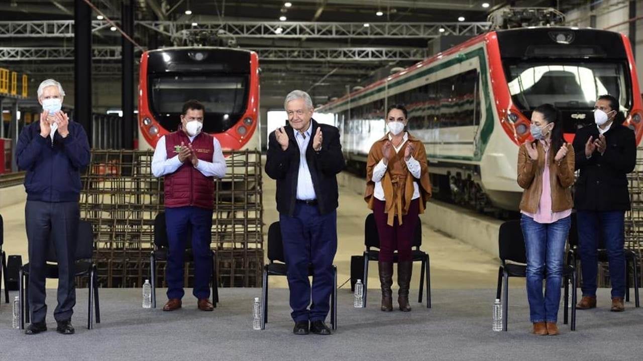 López Obrador pide terminar el Tren Interurbano México-Toluca en 2022